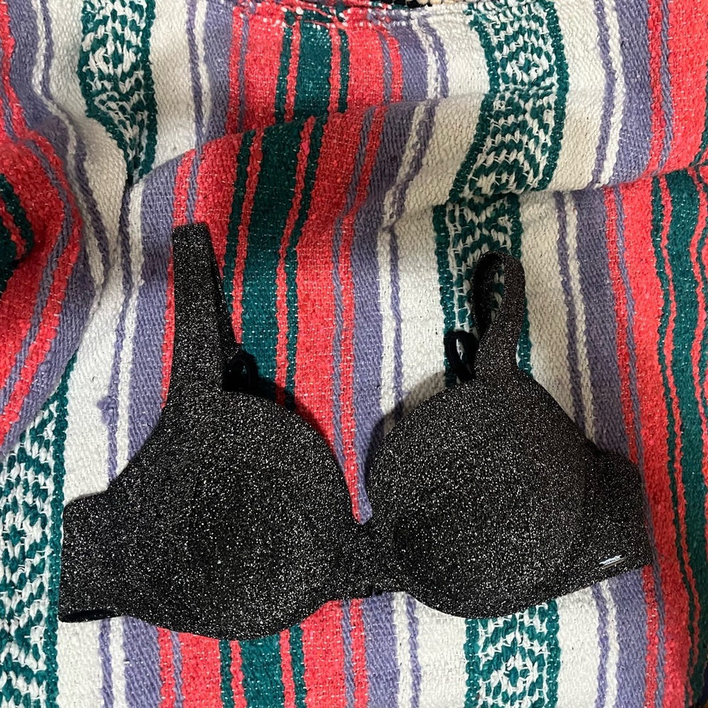 Pink swimwear bra